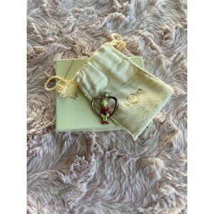 LENOX GRINCH FINDS CHRISTMAS Pendant Sterling Silver NECKLACE --- NEW in BOX COA